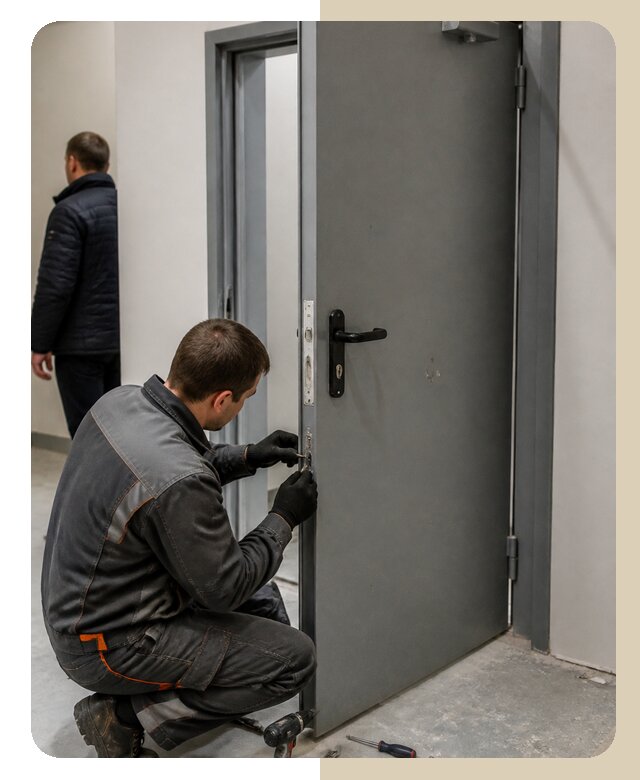 Ремонт противопожарной двери в Сердобске по цене 6572 р. | ДвериЛегко-Срд