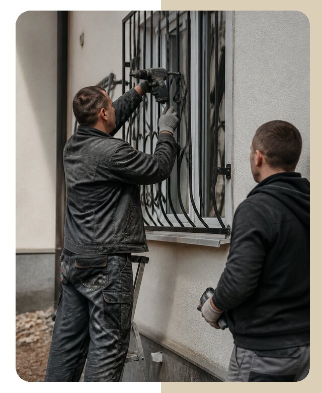 Установка наружных решеток в Сердобске от 4954 р. | ДвериЛегко-Срд